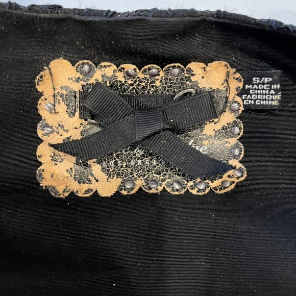 Twelve by Twelve Military Style Lace Zip-Up Top Size S - Picture 5 of 9